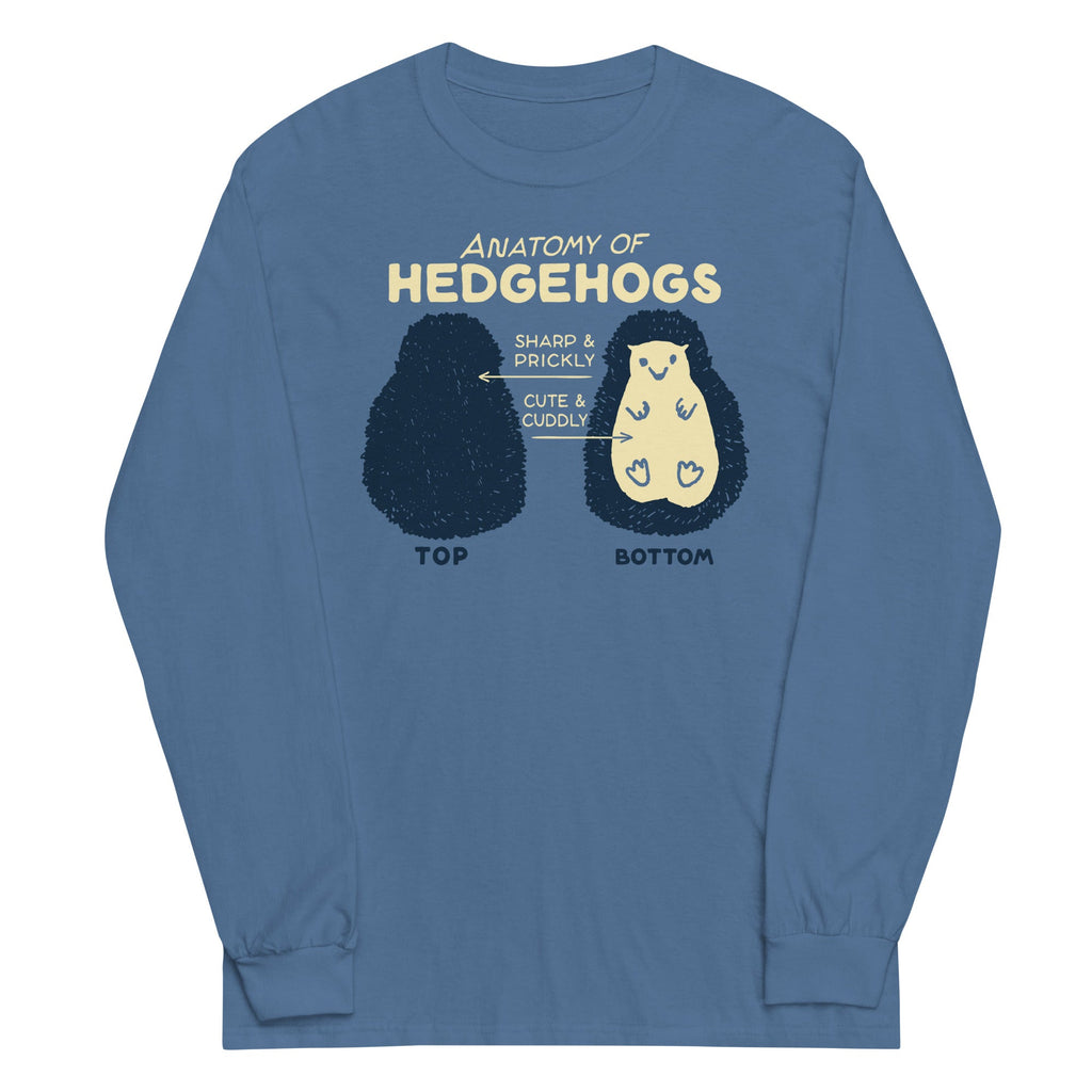 Anatomy Of Hedgehogs Unisex Long Sleeve Tee product image 4