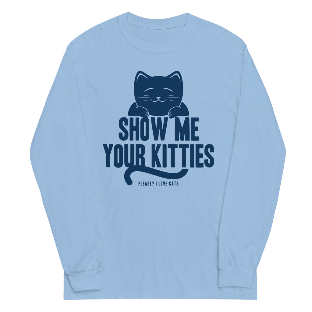 Show Me Your Kitties Unisex Long Sleeve Tee product image 2
