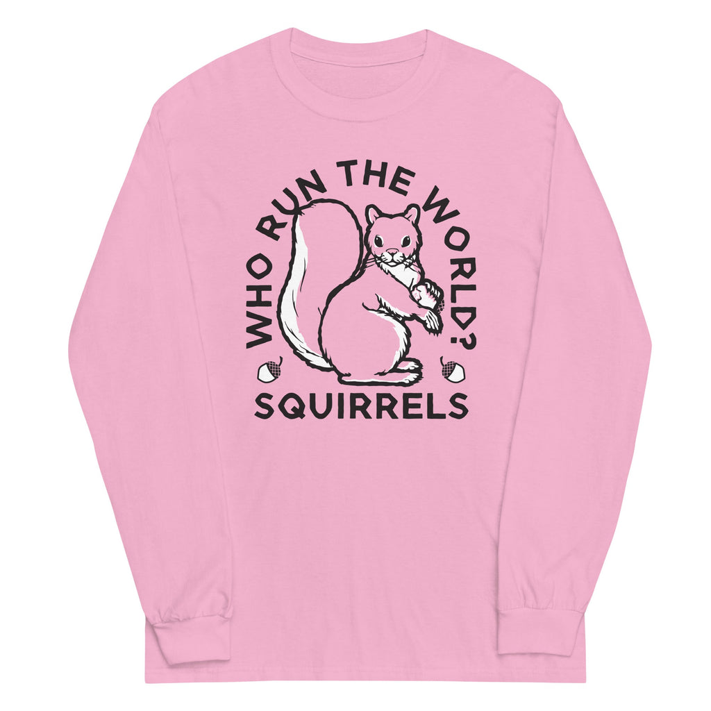 Who Run The World? Squirrels Unisex Long Sleeve Tee product image 4