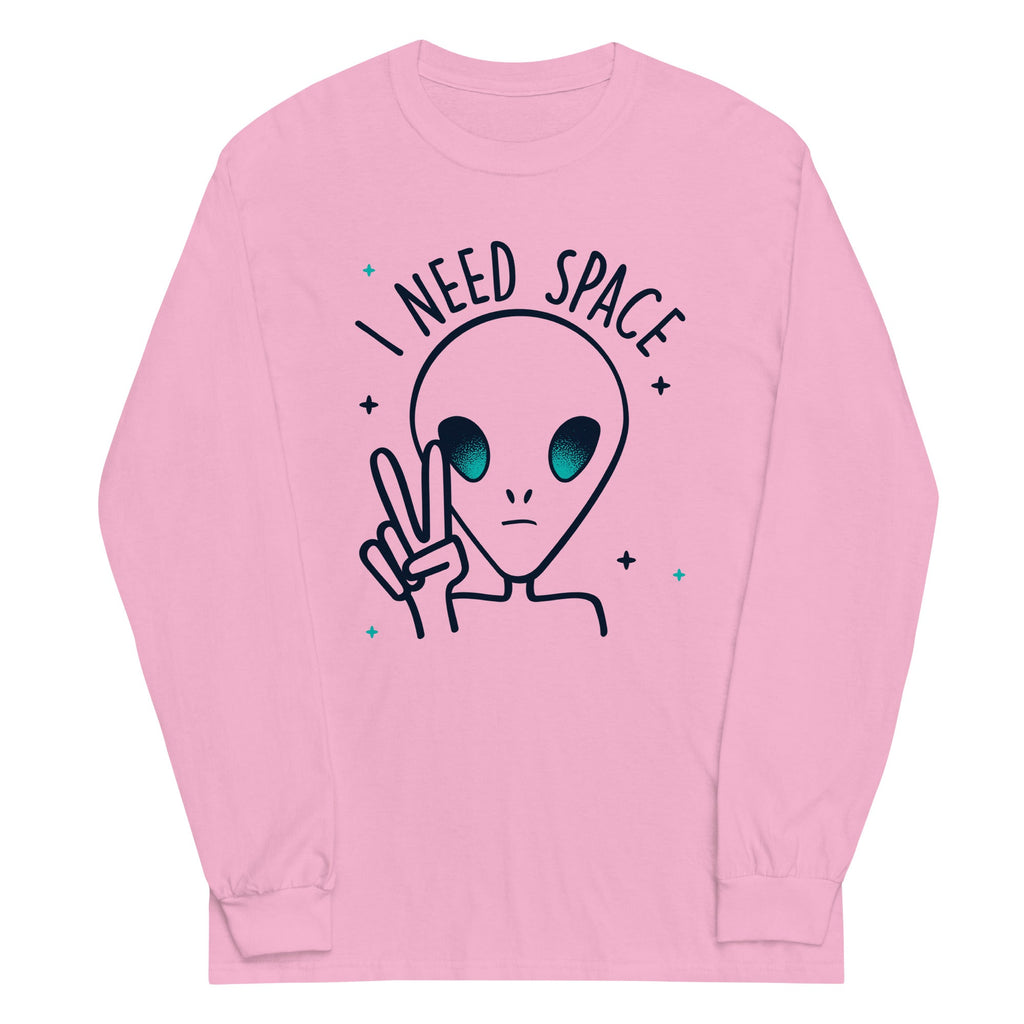 I Need Space Unisex Long Sleeve Tee product image 3