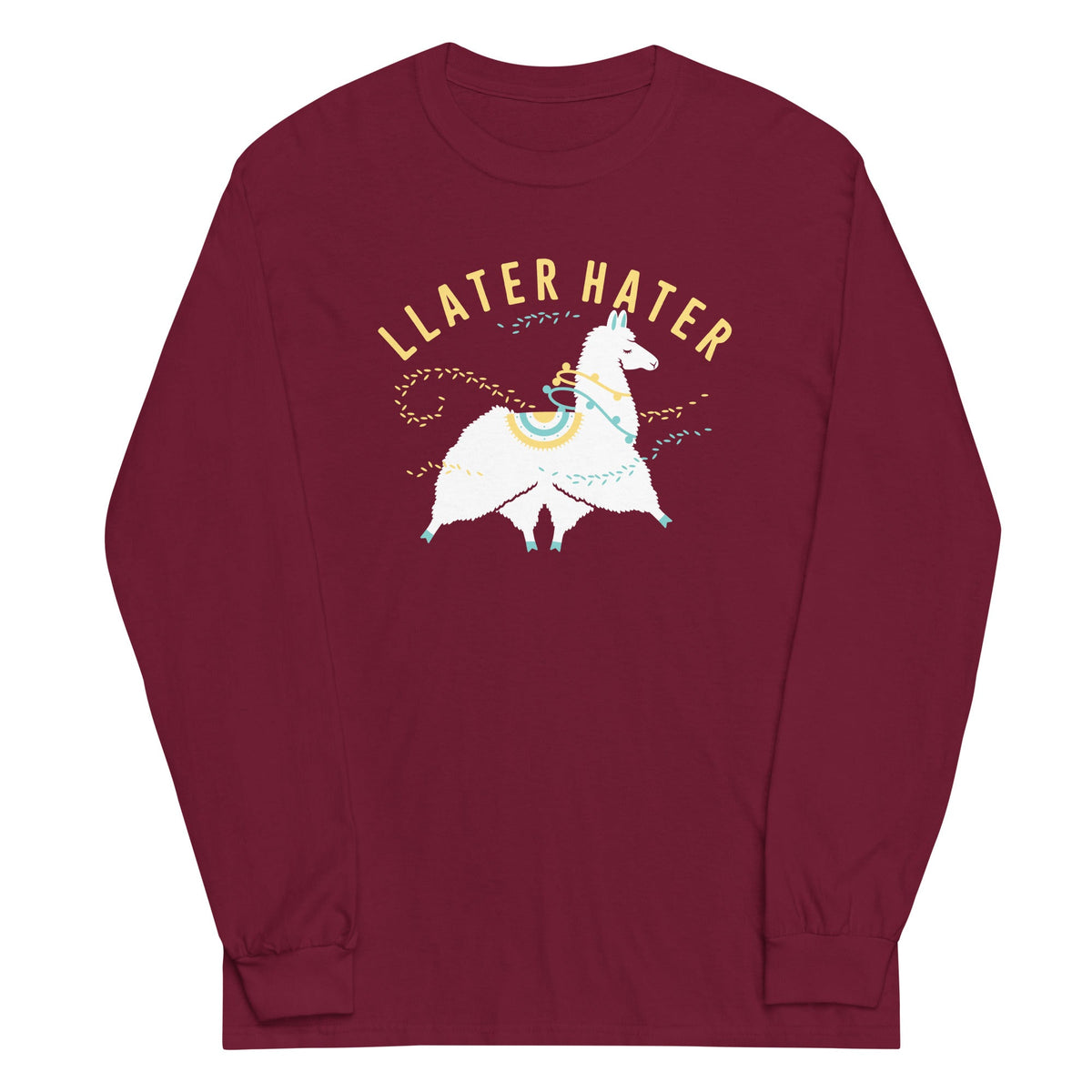 Llater Hater Unisex Long Sleeve Tee product image 3