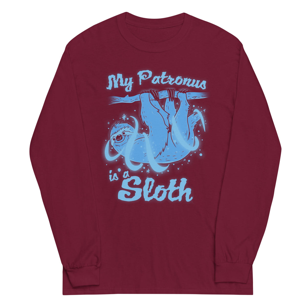 My Patronus Is A Sloth Unisex Long Sleeve Tee product image 3