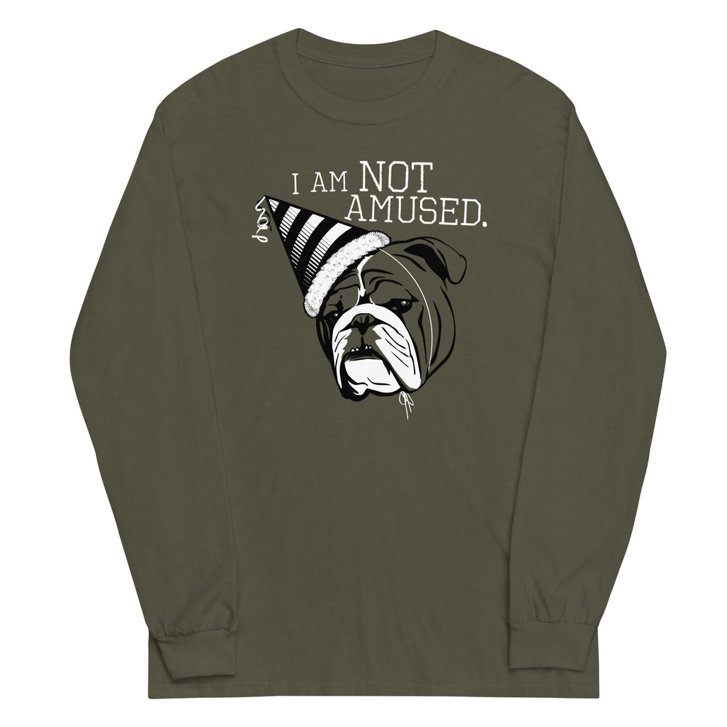 I Am Not Amused Unisex Long Sleeve Tee product image 1