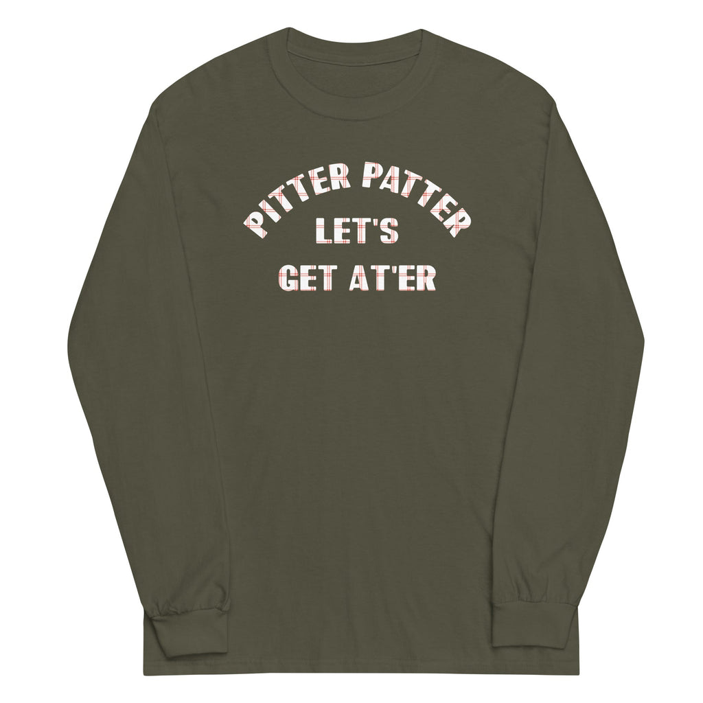 Pitter Patter Let's Get At'er Unisex Long Sleeve Tee product image 5