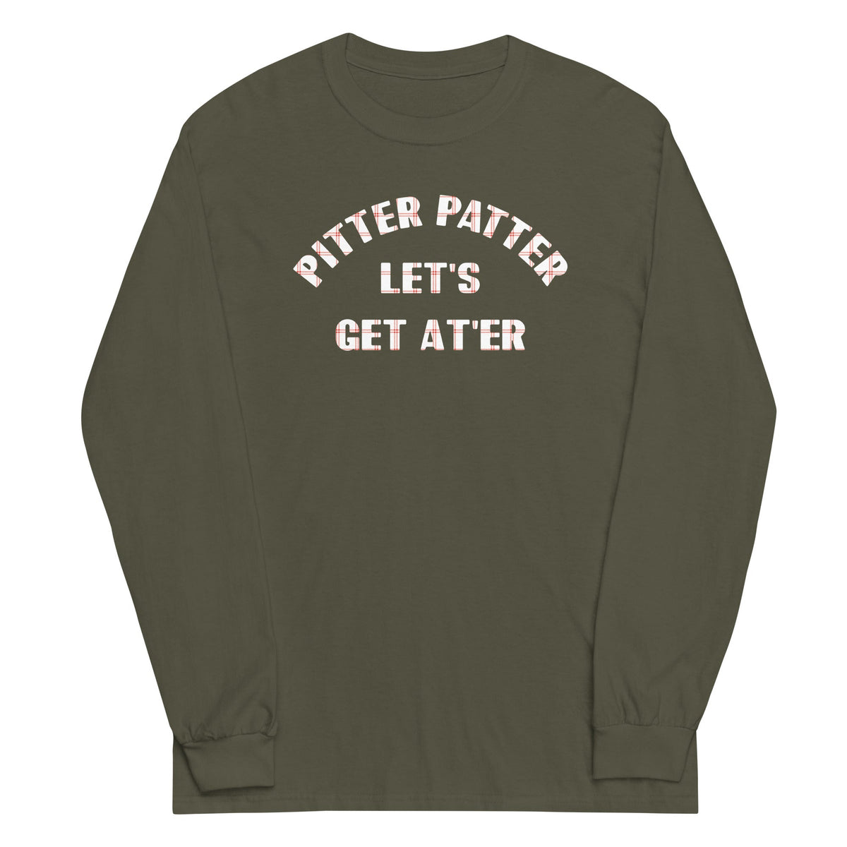 Pitter Patter Let's Get At'er Unisex Long Sleeve Tee product image 5