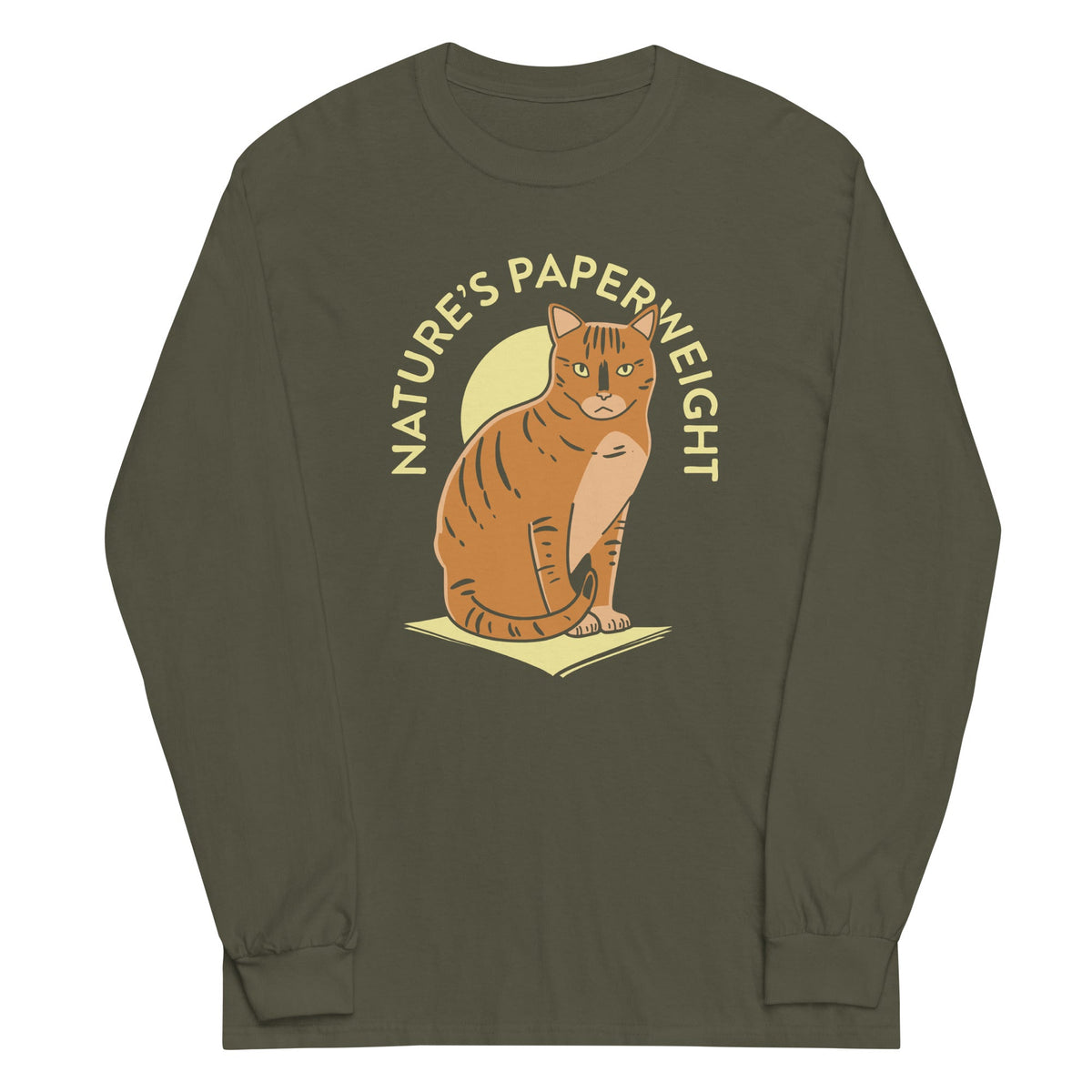 Nature's Paperweight Unisex Long Sleeve Tee product image 4