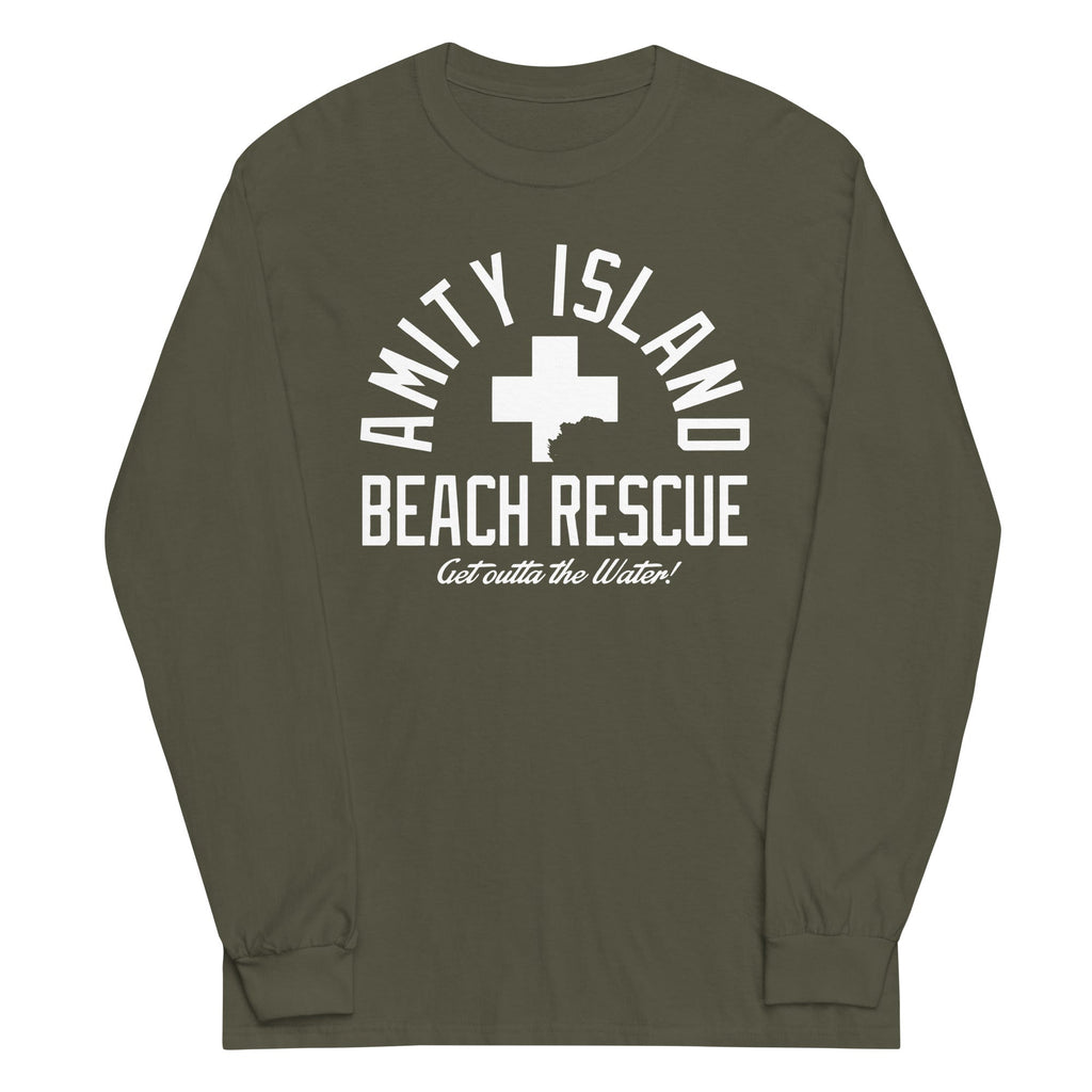 Amity Island Beach Rescue Unisex Long Sleeve Tee product image 5