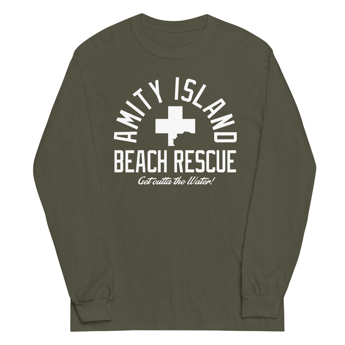 Amity Island Beach Rescue Unisex Long Sleeve Tee product image 5