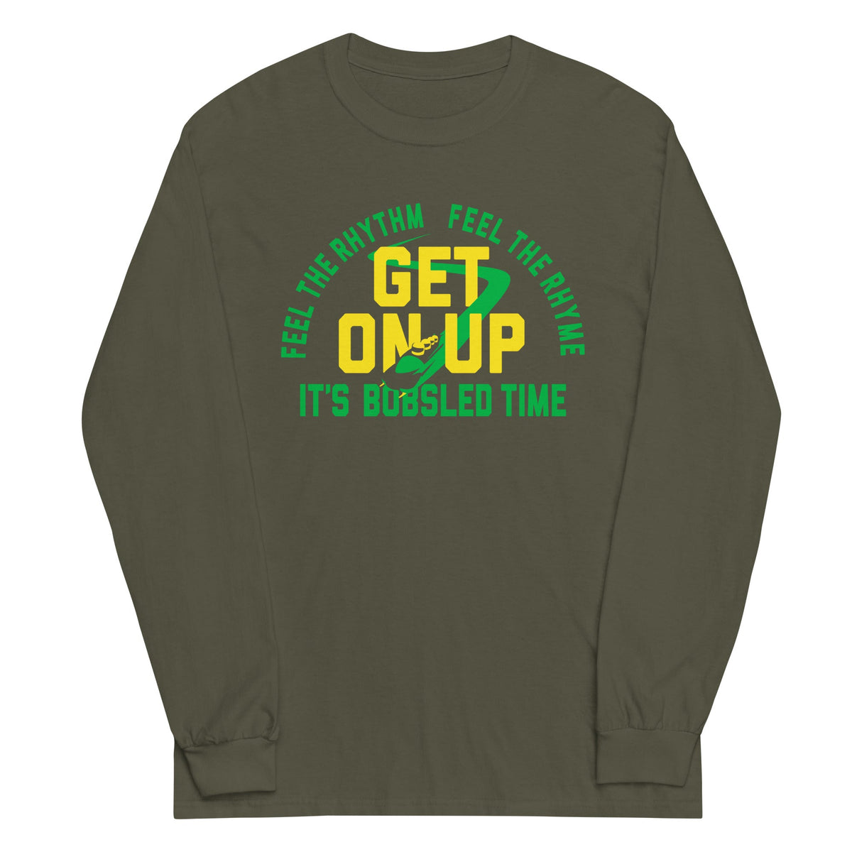 It's Bobsled Time Unisex Long Sleeve Tee product image 3
