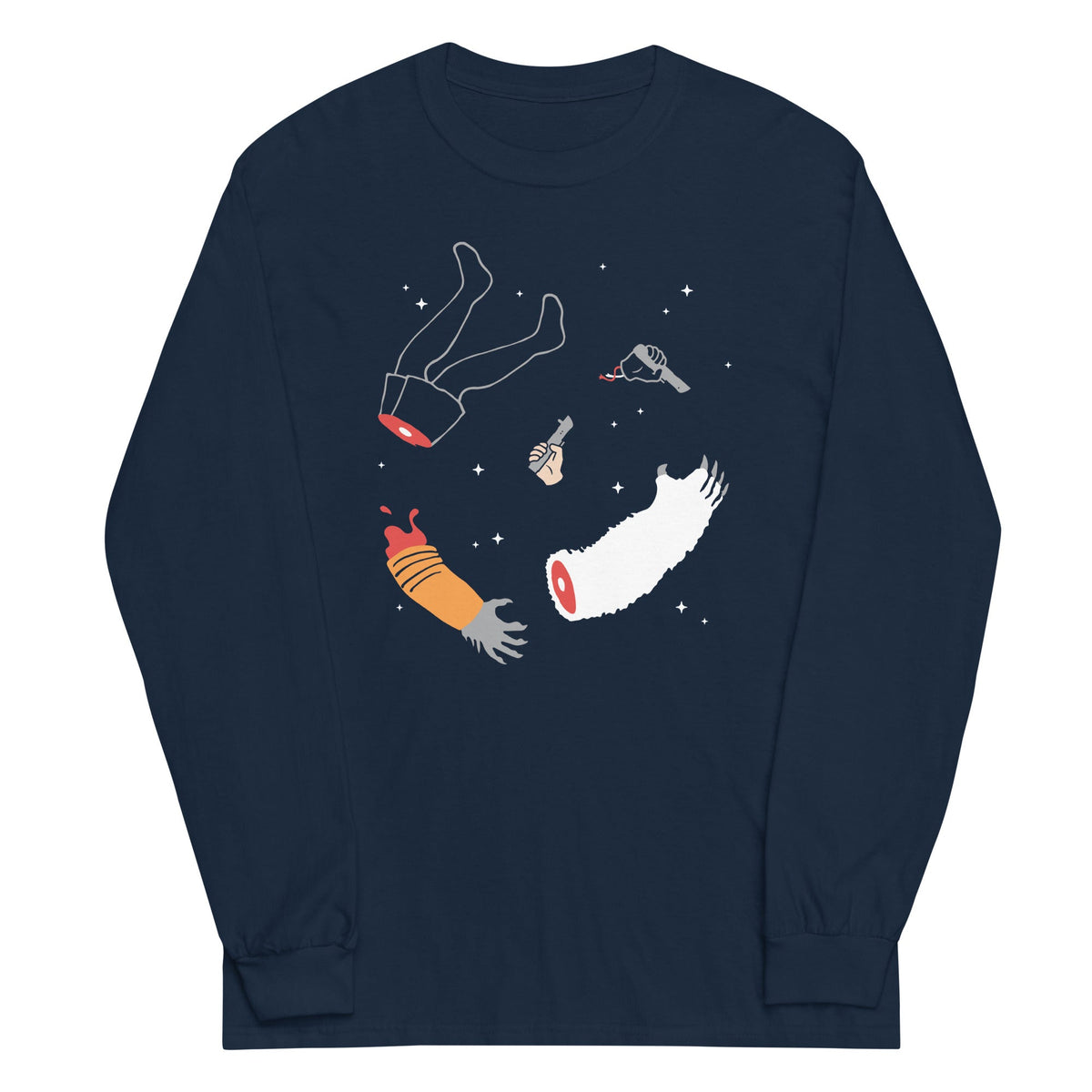 Floating Limbs Unisex Long Sleeve Tee product image 2