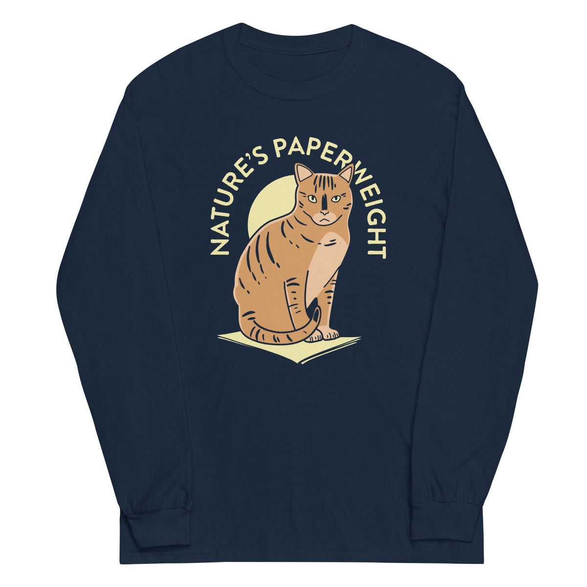 Nature's Paperweight Unisex Long Sleeve Tee product image 2