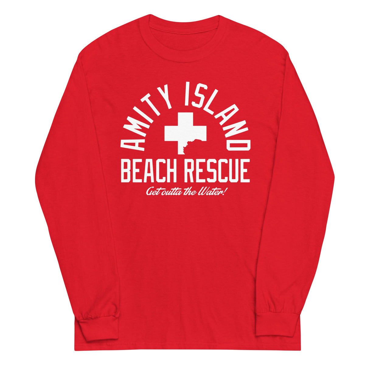 Amity Island Beach Rescue Unisex Long Sleeve Tee product image 1