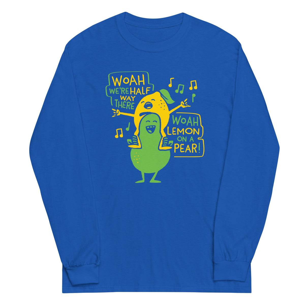 Lemon On A Pear Unisex Long Sleeve Tee product image 5