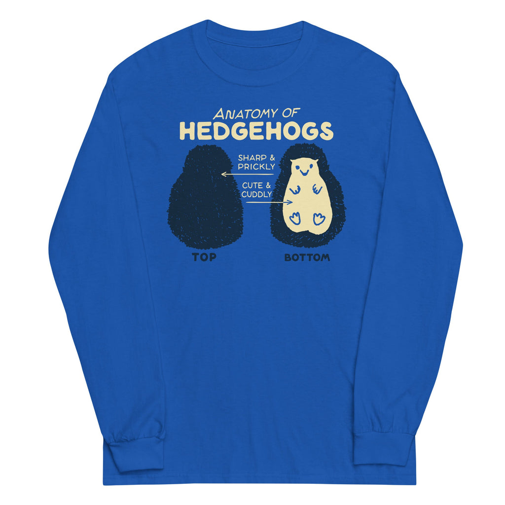 Anatomy Of Hedgehogs Unisex Long Sleeve Tee product image 1