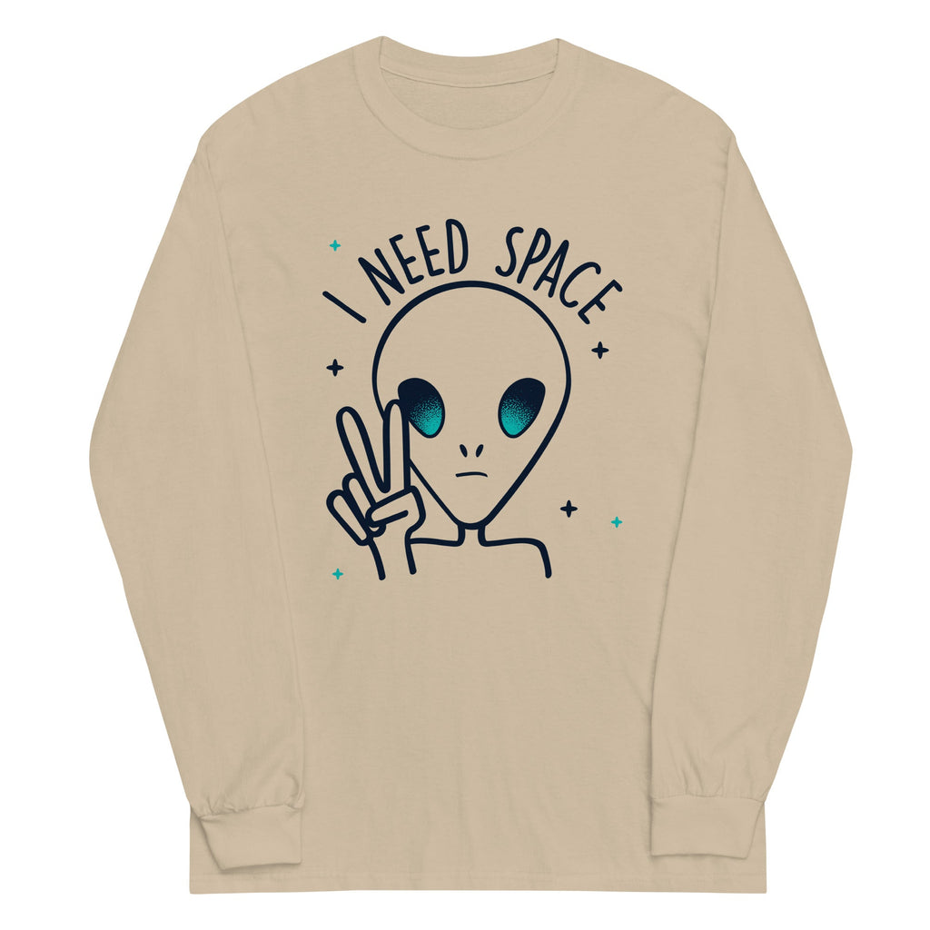 I Need Space Unisex Long Sleeve Tee product image 2