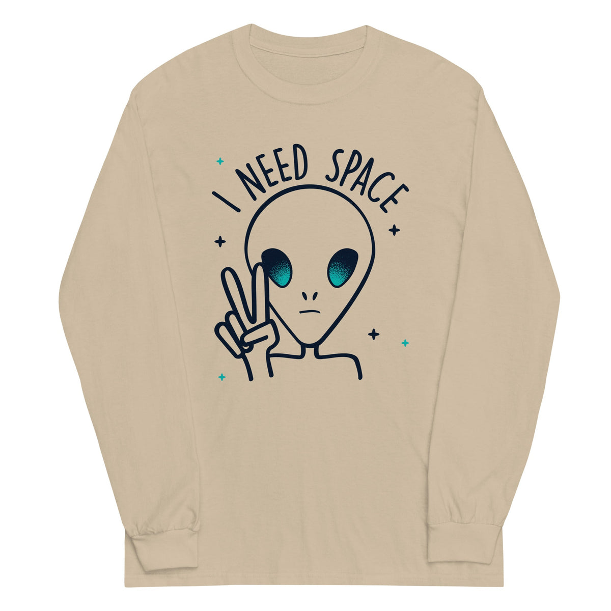 I Need Space Unisex Long Sleeve Tee product image 2