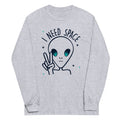 I Need Space Unisex Long Sleeve Tee product image 1