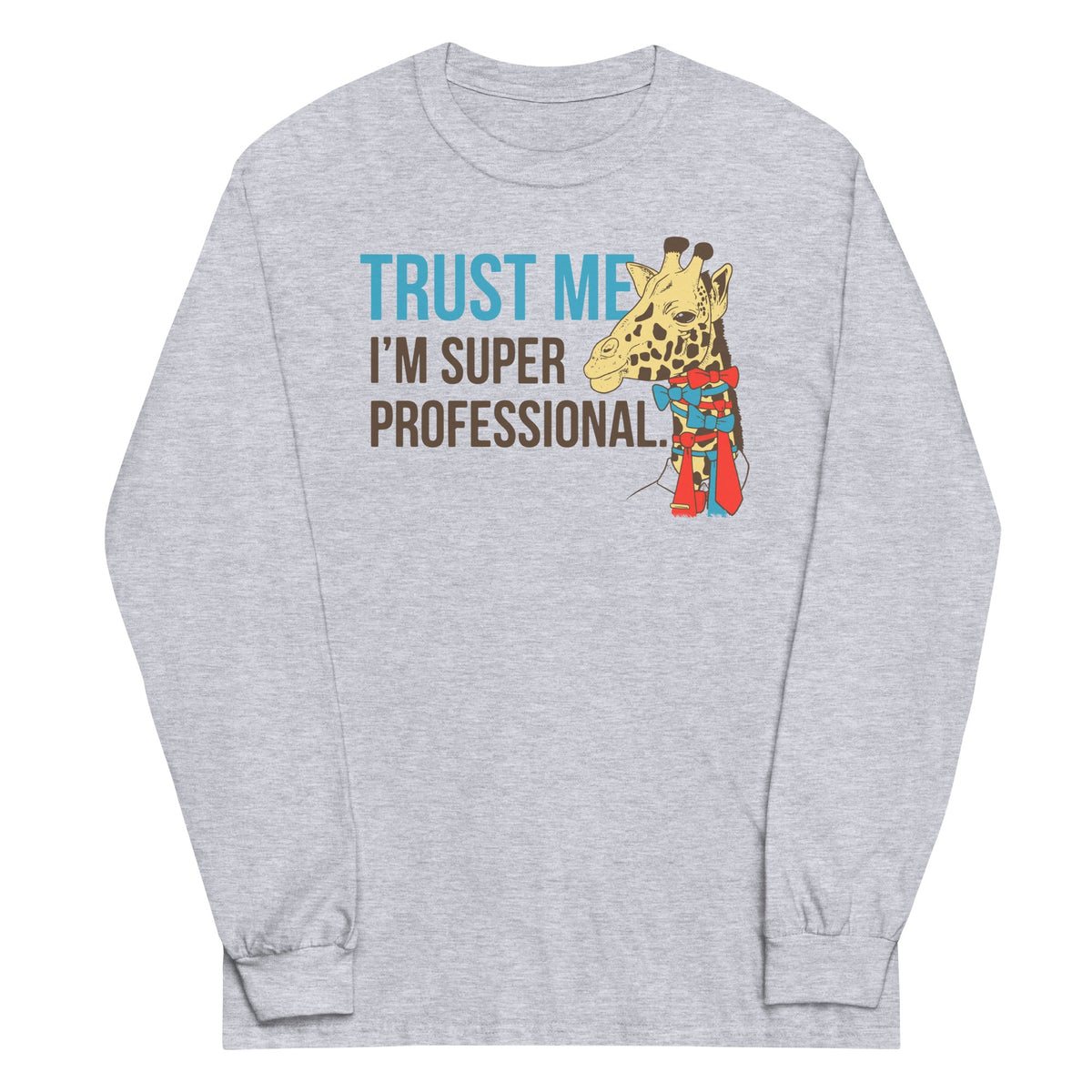Trust Me I'm Super Professional Unisex Long Sleeve Tee product image 2