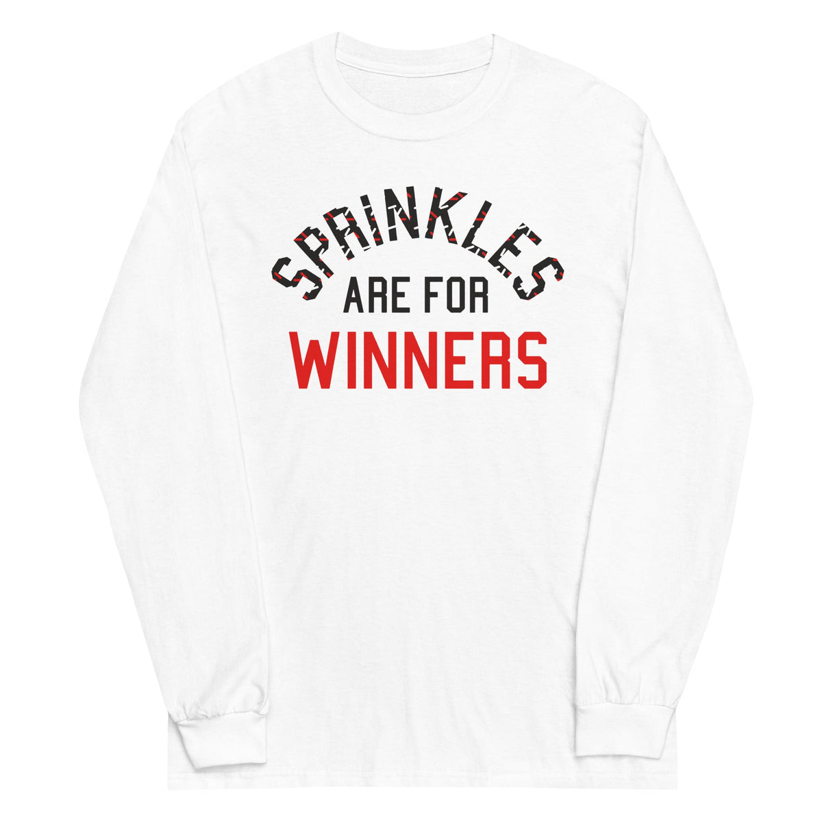 Sprinkles Are For Winners Unisex Long Sleeve Tee product image 5