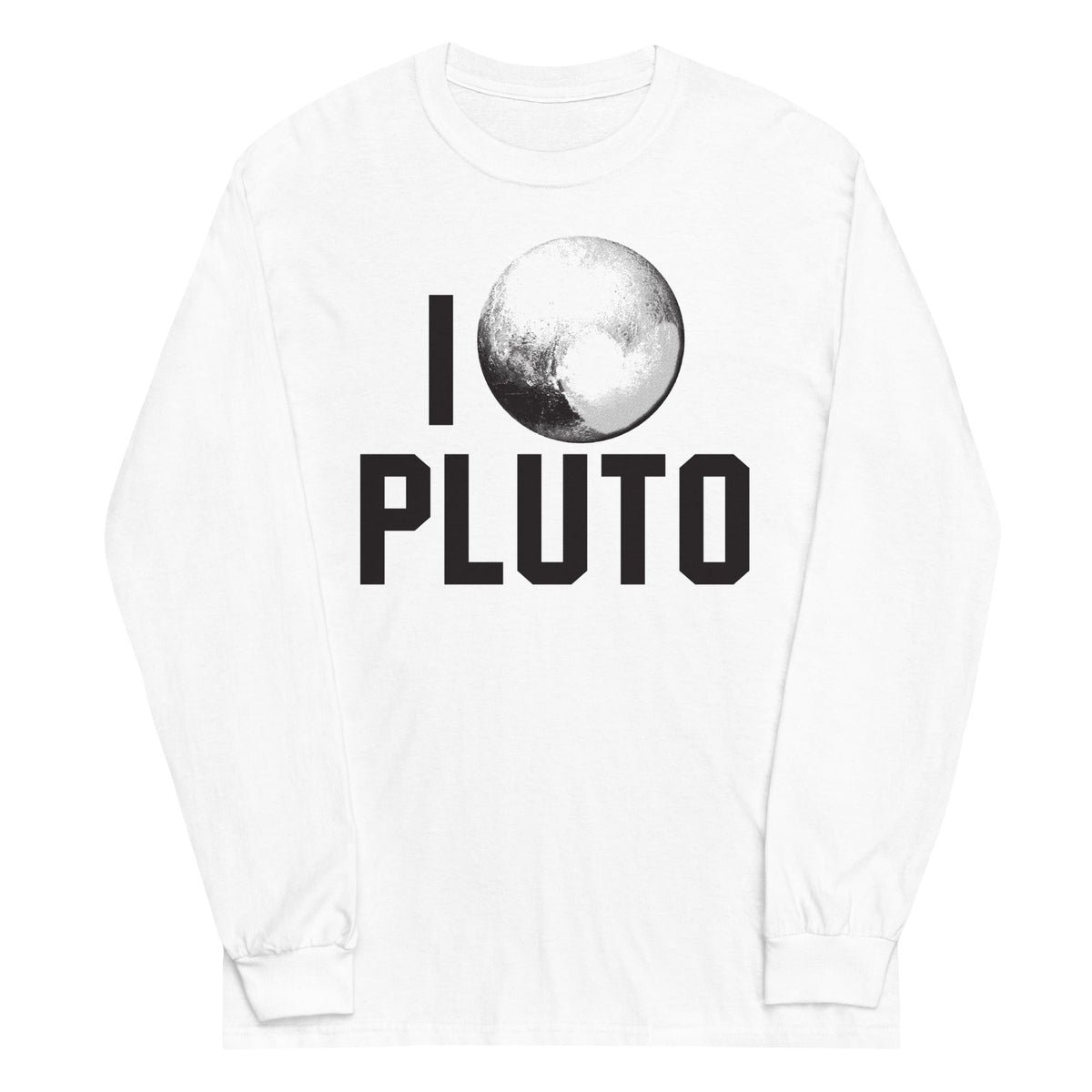 I Heart Pluto Unisex Long Sleeve Tee product image 5