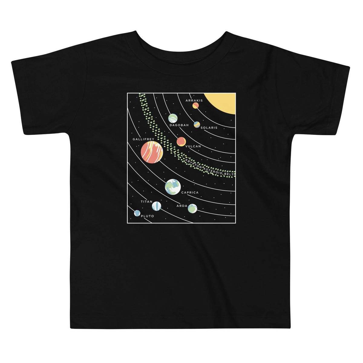 9 Planets Kid's Toddler Tee product image 1