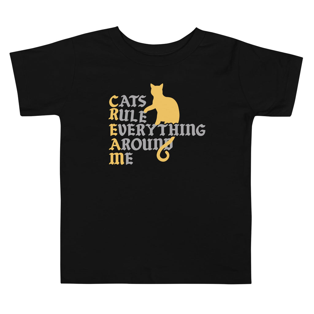 Cats Rule Everything Around Me Kid's Toddler Tee product image 2