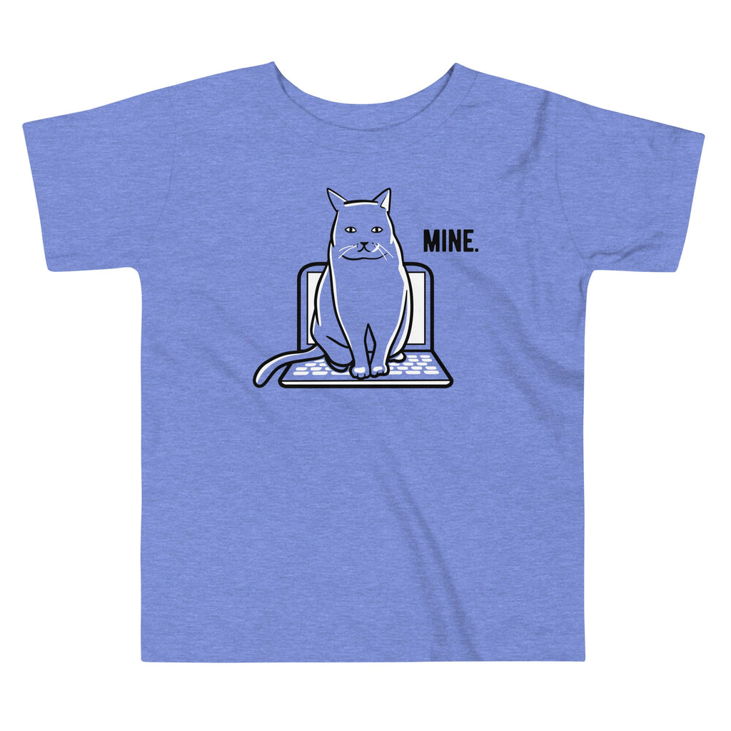 Mine Computer Cat Kid's Toddler Tee product image 1
