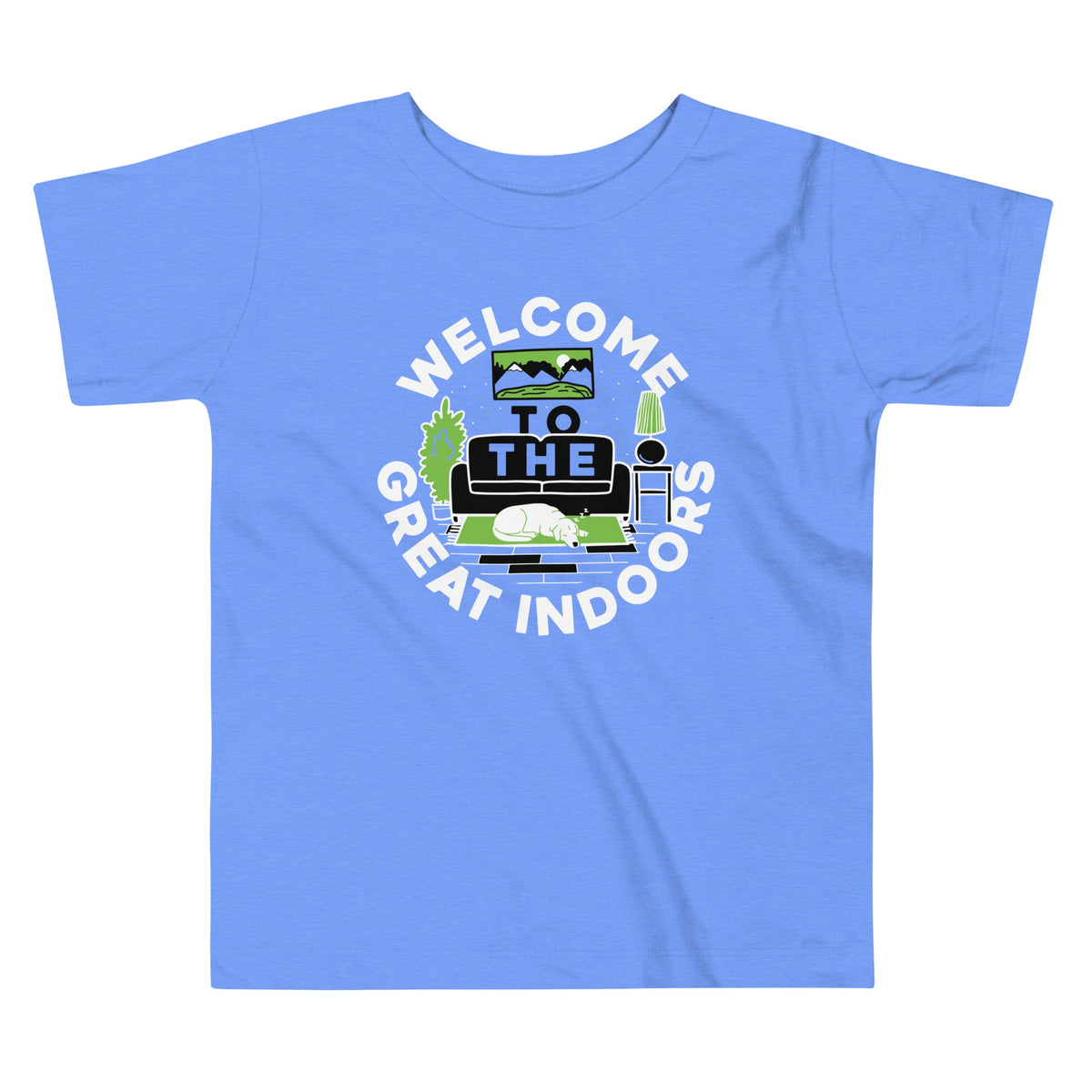 Welcome To The Great Indoors Kid's Toddler Tee product image 1