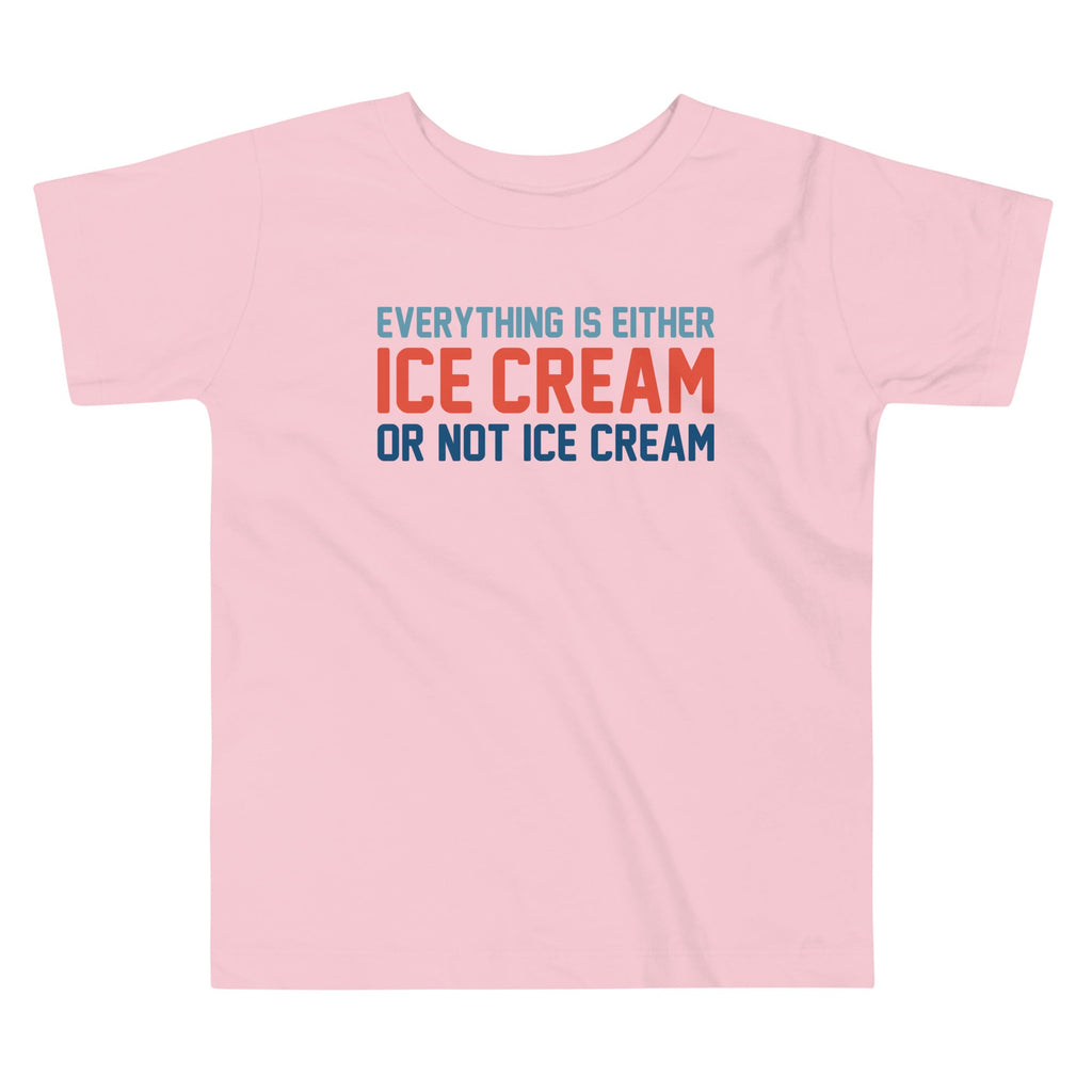 Everything Is Ice Cream Or Not Kid's Toddler Tee product image 2