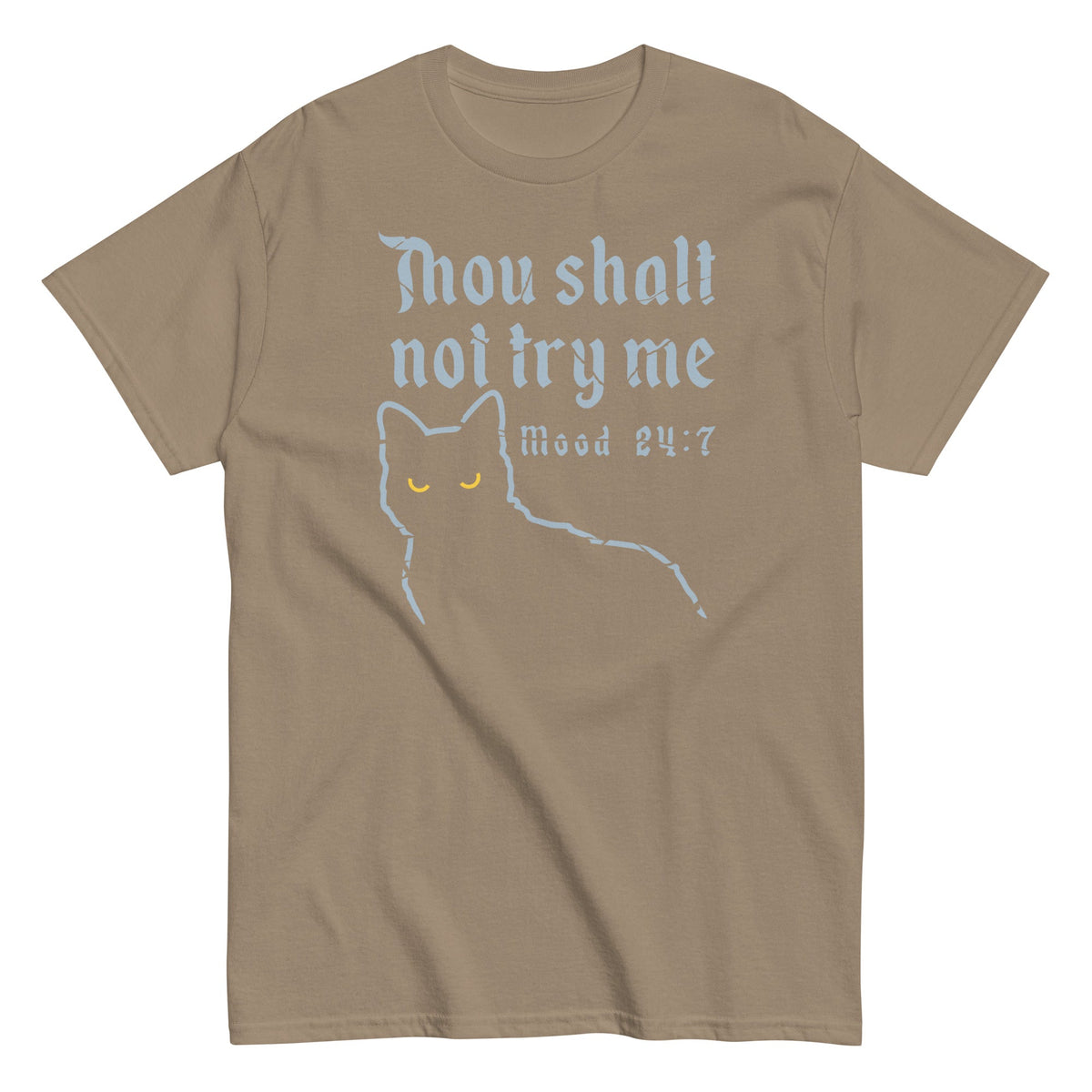 Thou Shalt Not Try Me Men's Classic Tee product image 3