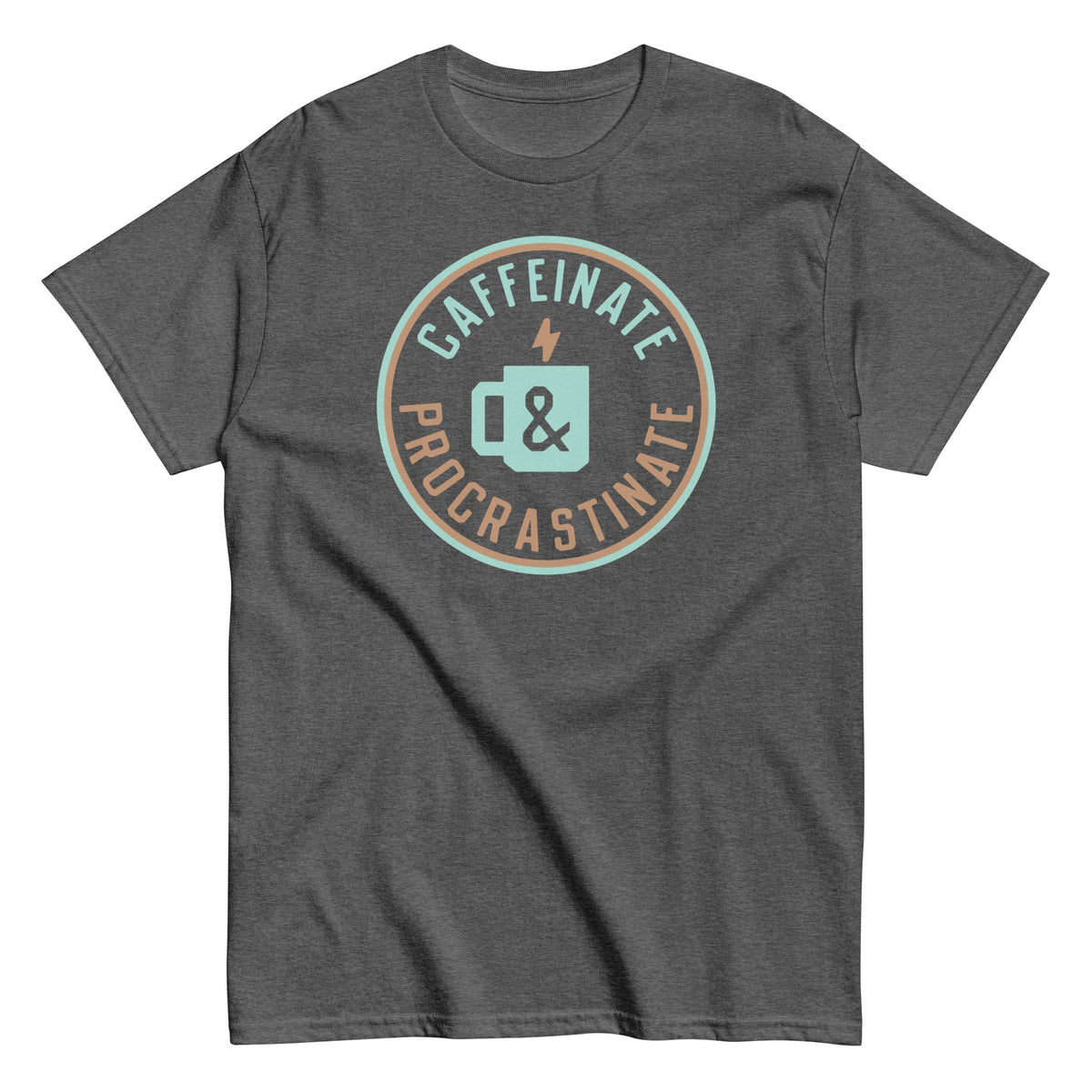 Caffeinate And Procrastinate Men's Classic Tee product image 5