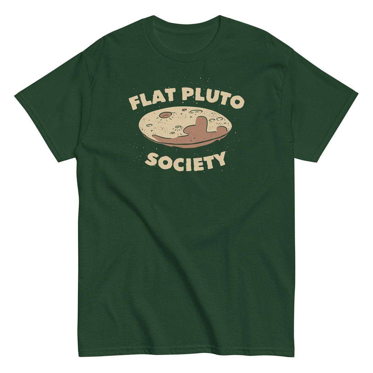 Flat Pluto Society Men's Classic Tee product image 6