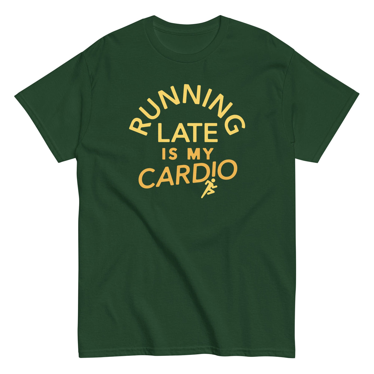Running Late Is My Cardio Men's Classic Tee product image 5