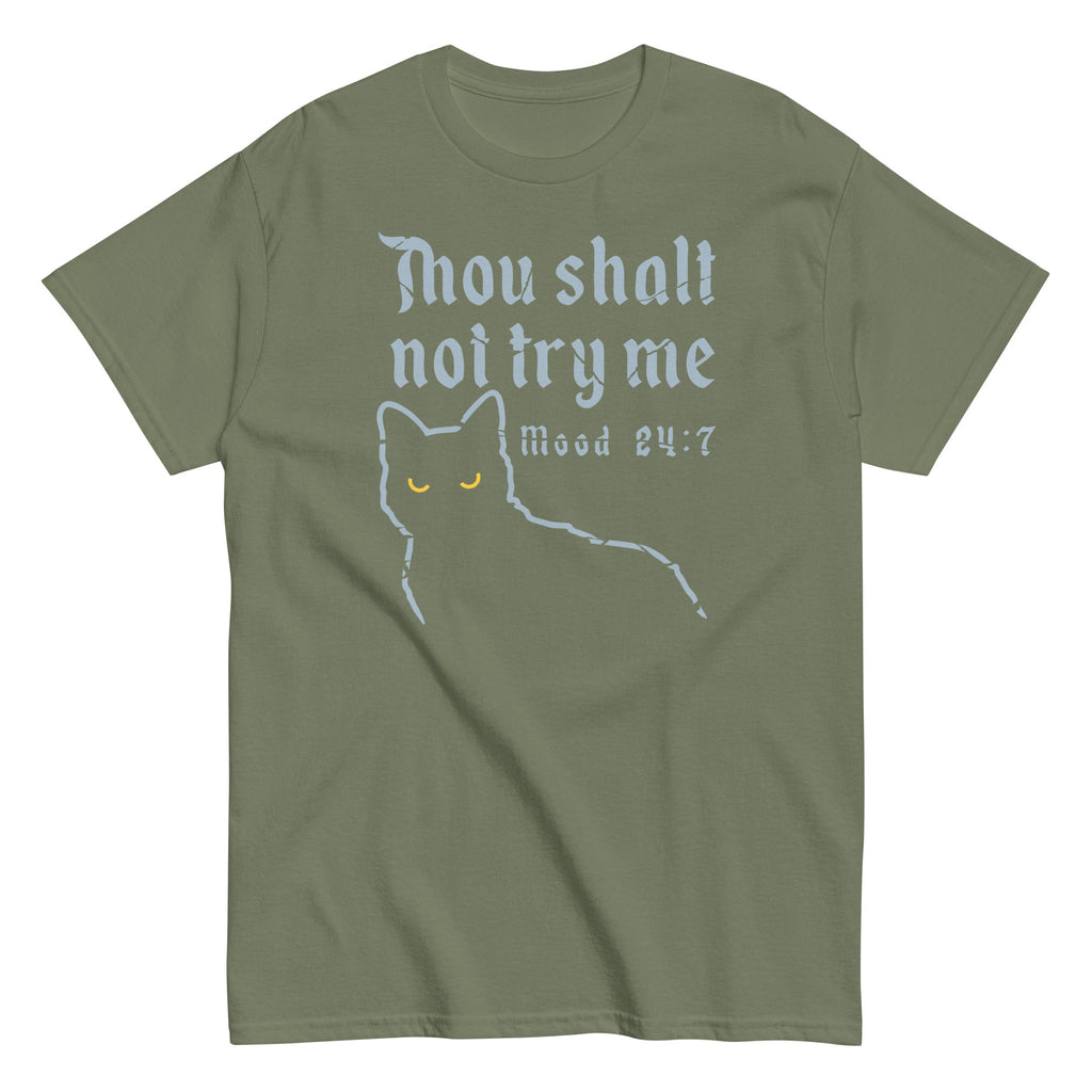 Thou Shalt Not Try Me Men's Classic Tee product image 5