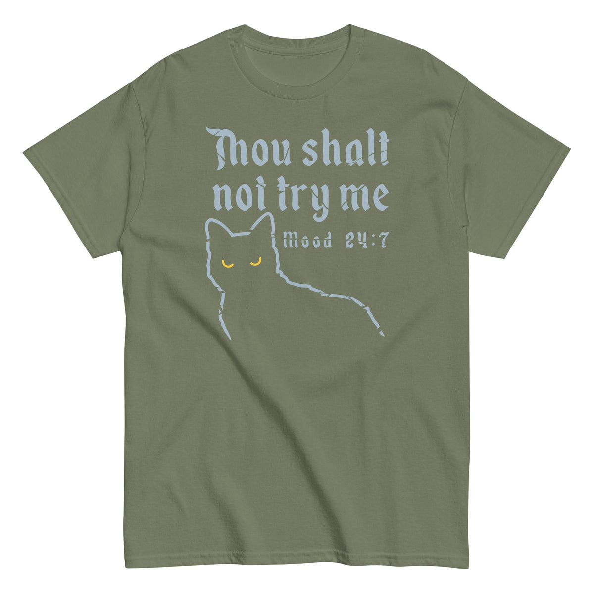 Thou Shalt Not Try Me Men's Classic Tee product image 5
