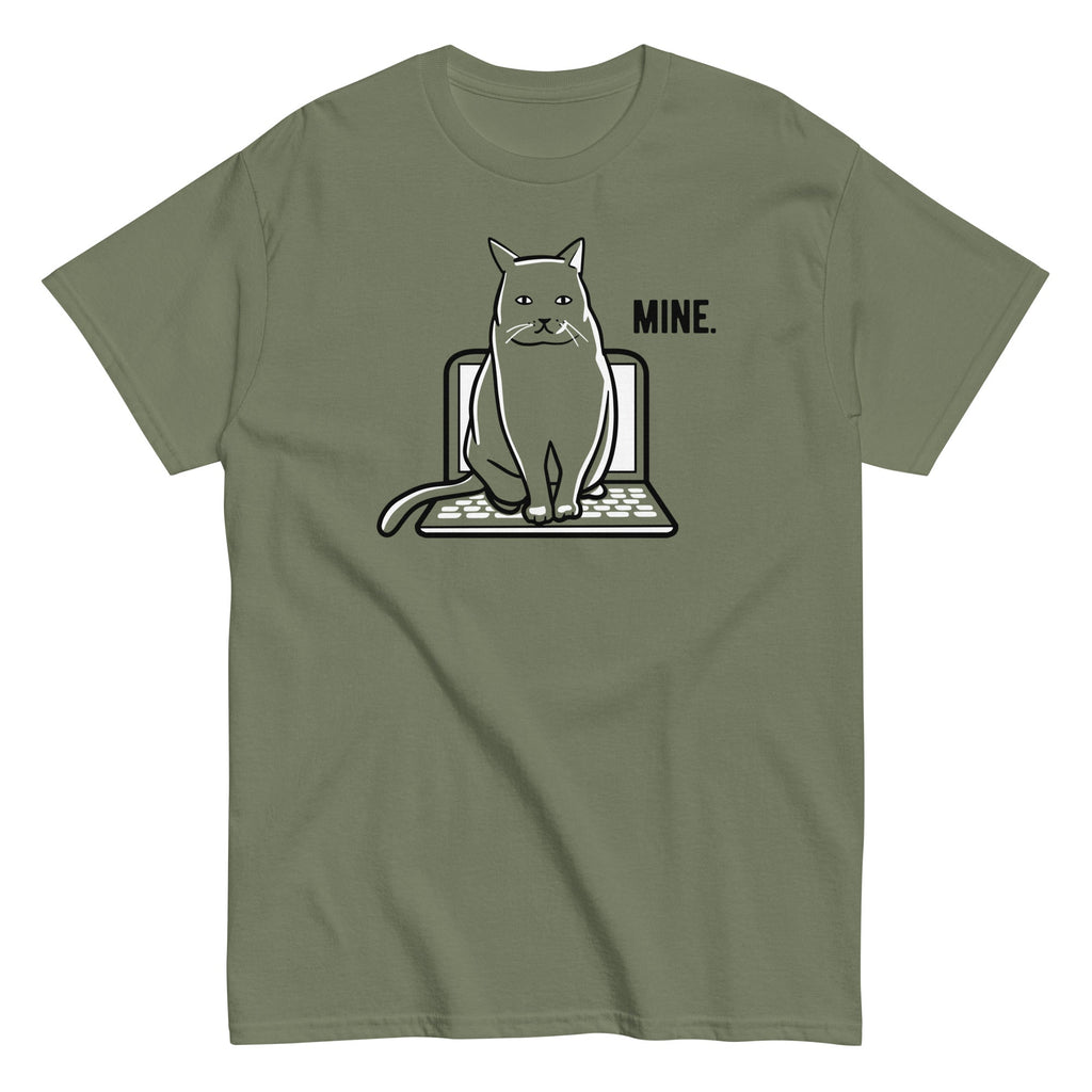 Mine Computer Cat Men's Classic Tee product image 4
