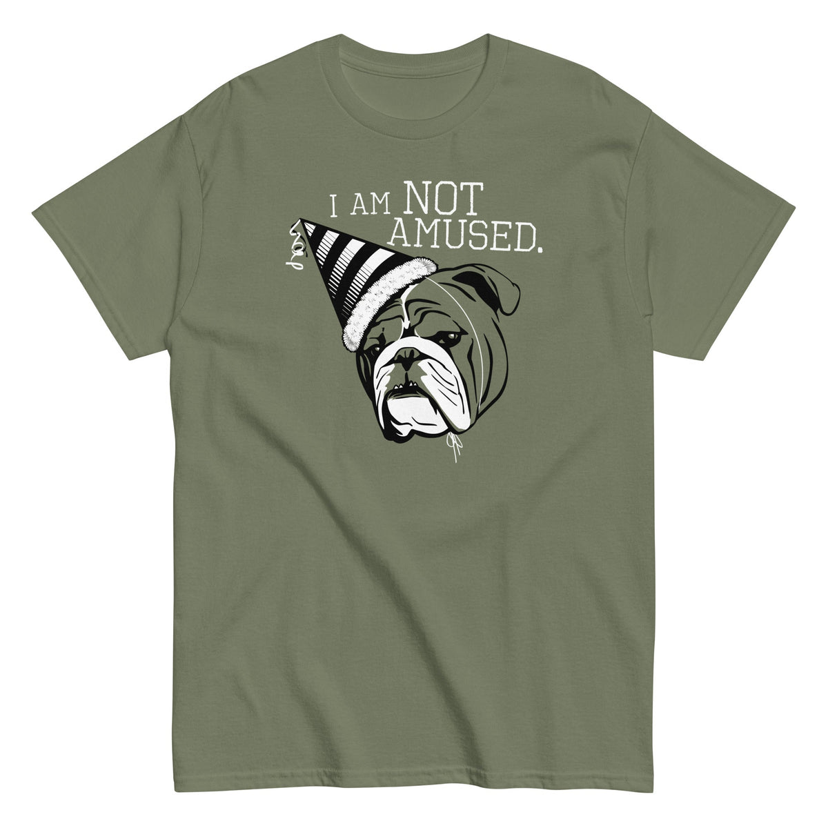 I Am Not Amused Men's Classic Tee product image 2