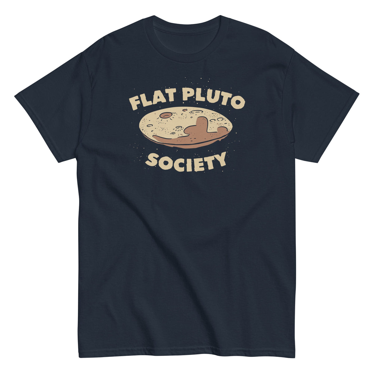 Flat Pluto Society Men's Classic Tee product image 2