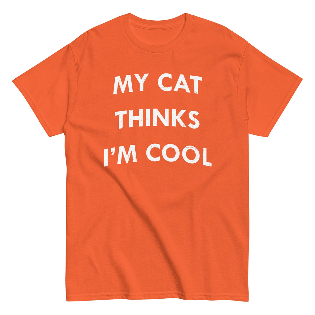 My Cat Thinks I'm Cool Men's Classic Tee product image 4
