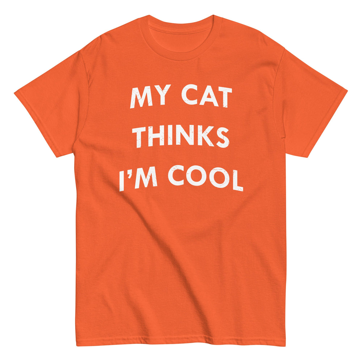 My Cat Thinks I'm Cool Men's Classic Tee product image 4