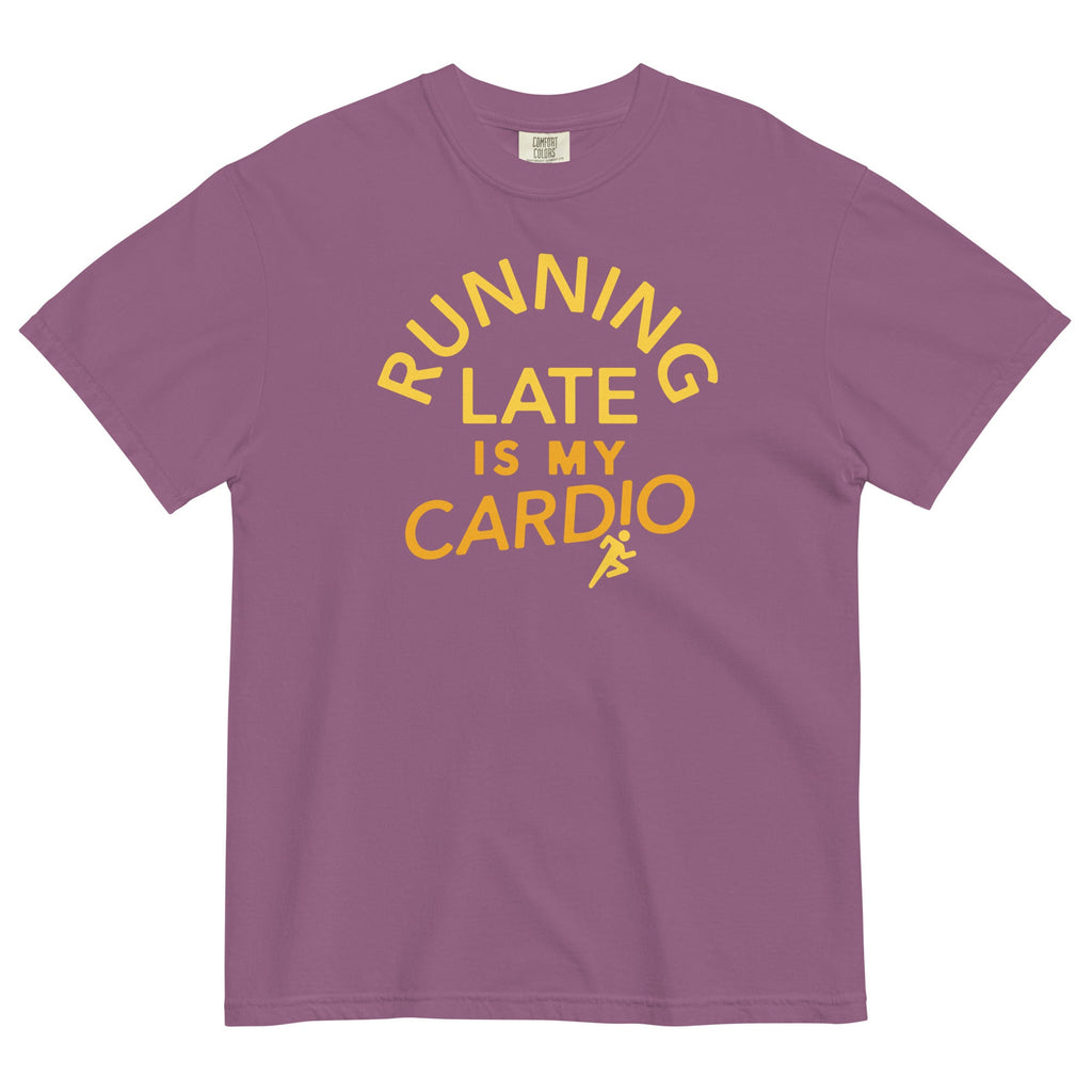 Running Late Is My Cardio Men's Relaxed Fit Tee product image 4