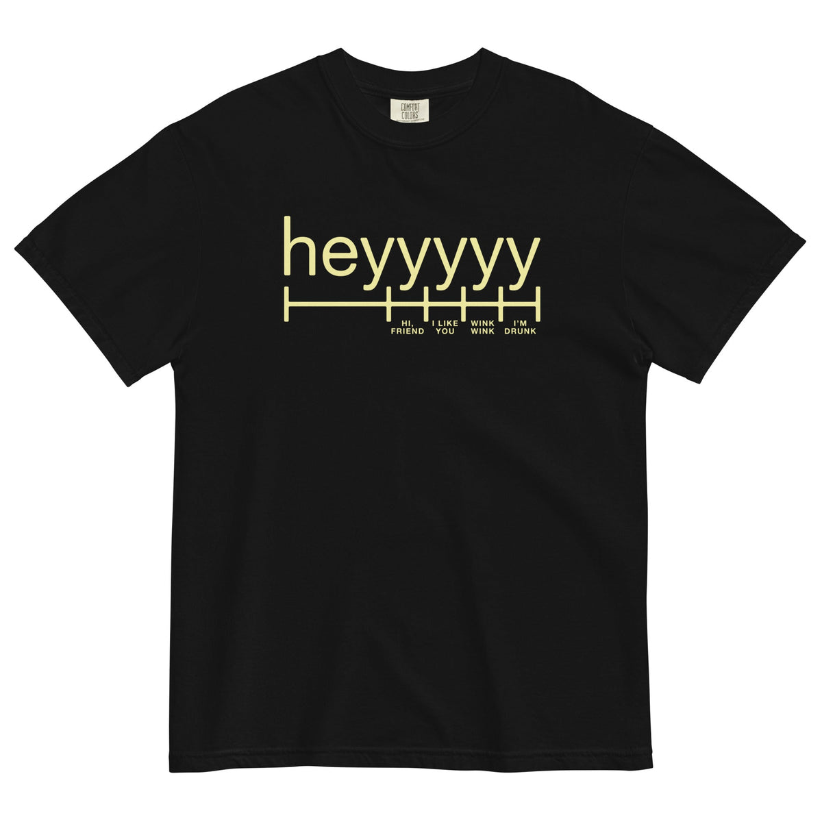 Heyyyyy Men's Relaxed Fit Tee product image 2