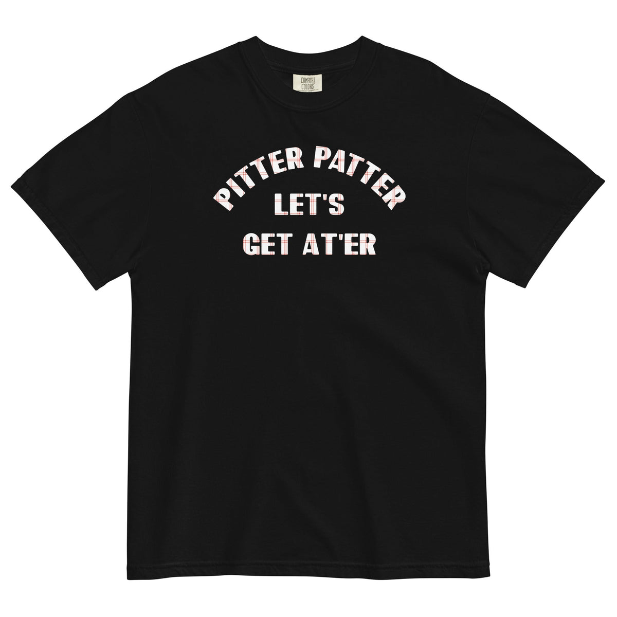 Pitter Patter Let's Get At'er Men's Relaxed Fit Tee product image 3