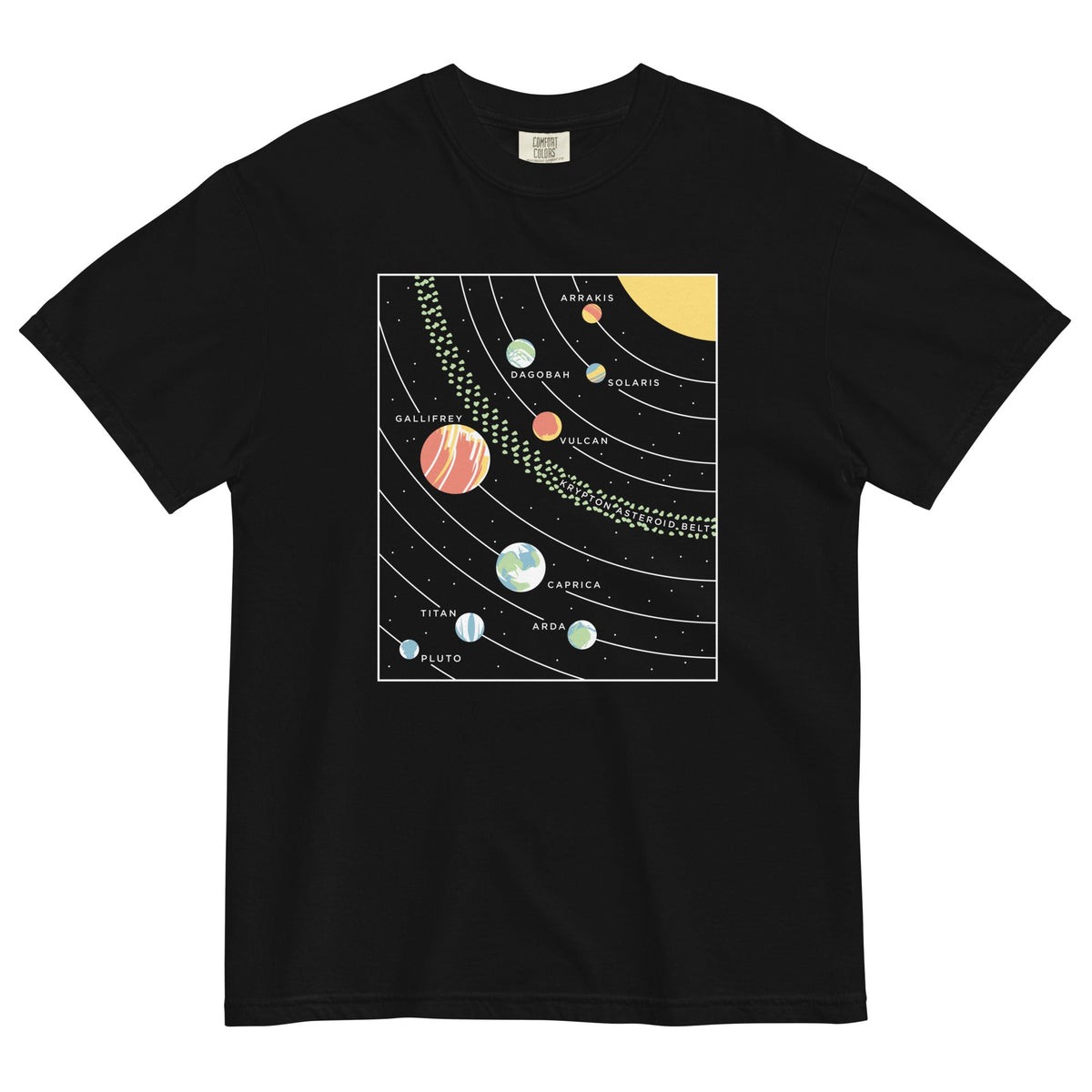 9 Planets Men's Relaxed Fit Tee product image 2