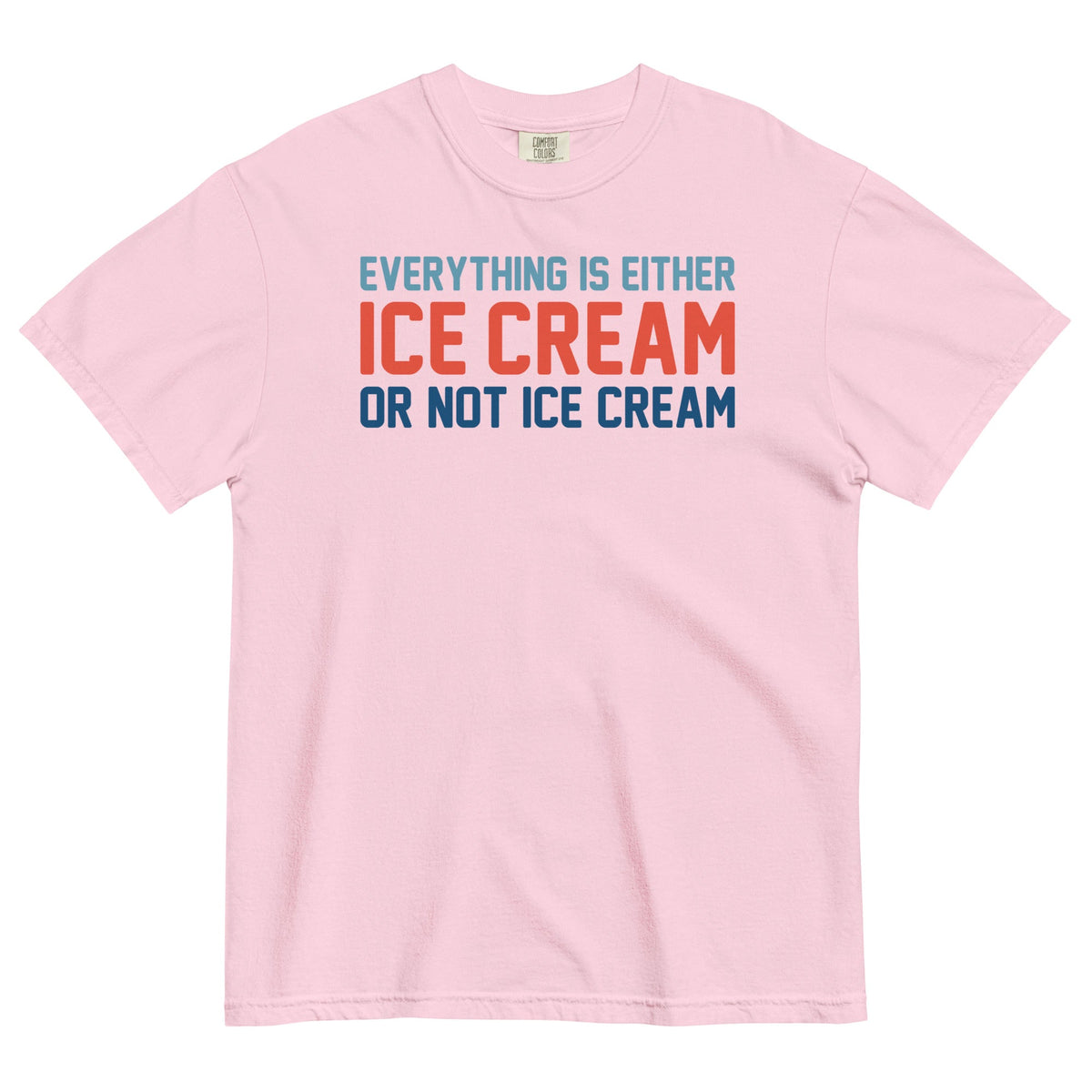 Everything Is Ice Cream Or Not Men's Relaxed Fit Tee product image 4