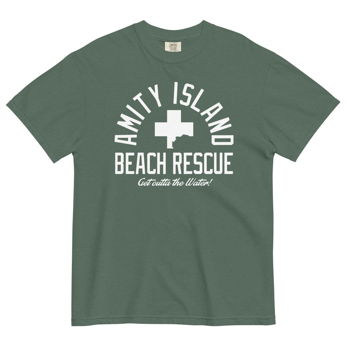 Amity Island Beach Rescue Men's Relaxed Fit Tee product image 7