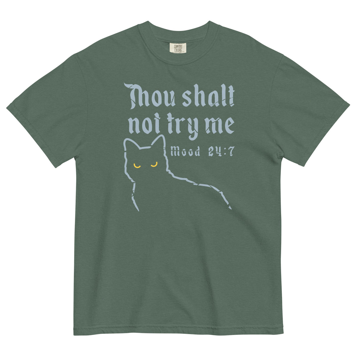 Thou Shalt Not Try Me Men's Relaxed Fit Tee product image 5