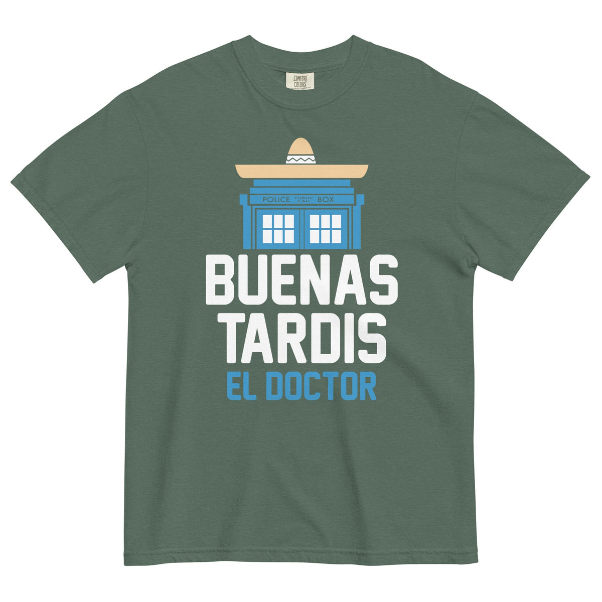 Buenas Tardis Men's Relaxed Fit Tee product image 4