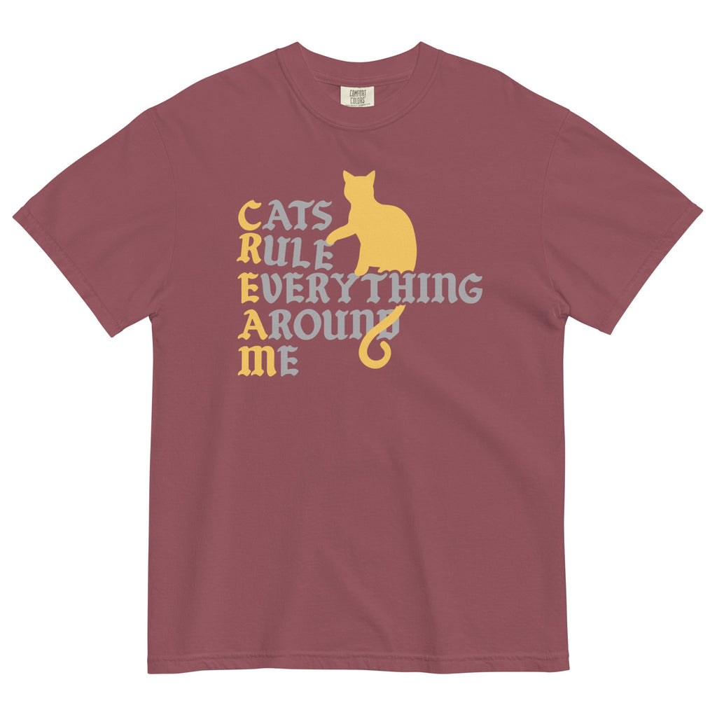 Cats Rule Everything Around Me Men's Relaxed Fit Tee product image 4