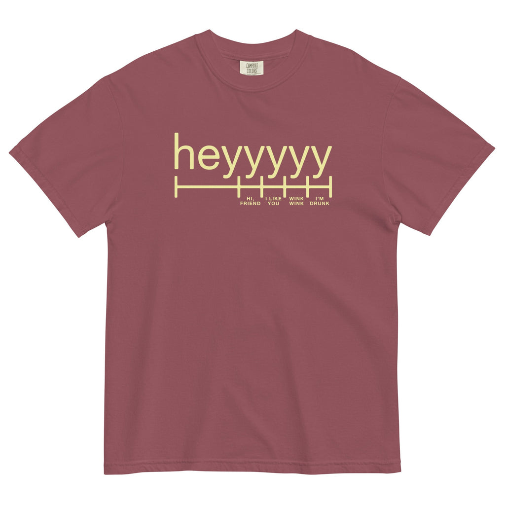 Heyyyyy Men's Relaxed Fit Tee product image 4